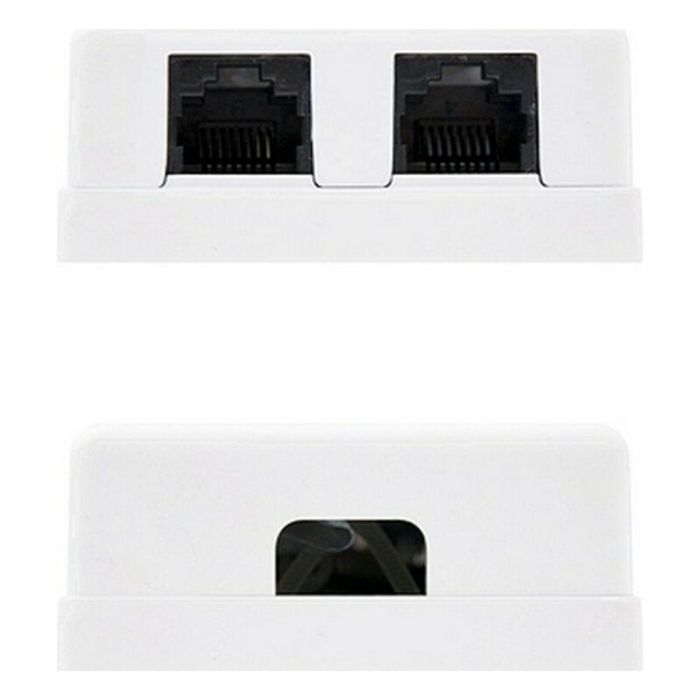 Boîtier Réseau Mural NANOCABLE 10.21.1502 Blanc 2 Boîtier Réseau Mural NANOCABLE 10.21.1502 Blanc 2