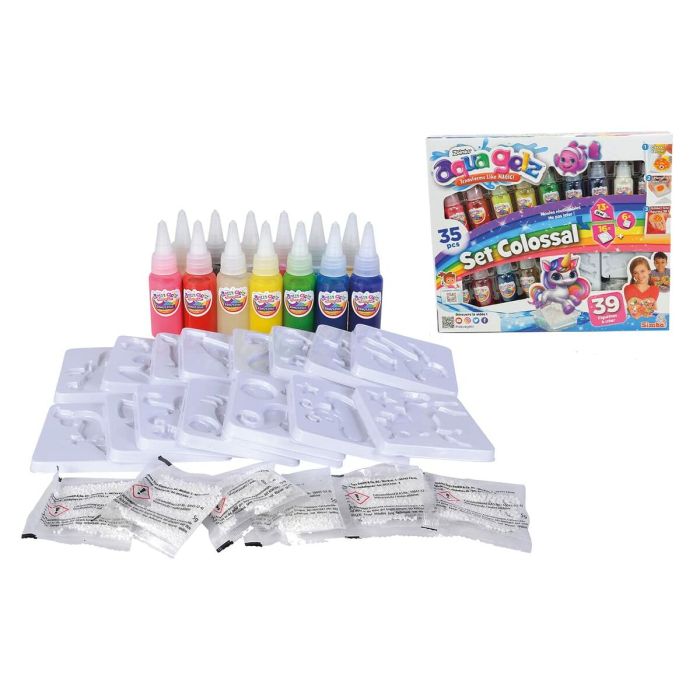 Set de peinture Simba Aqua Gelz Multicouleur 39 Pièces 4 Set de peinture Simba Aqua Gelz Multicouleur 39 Pièces 4