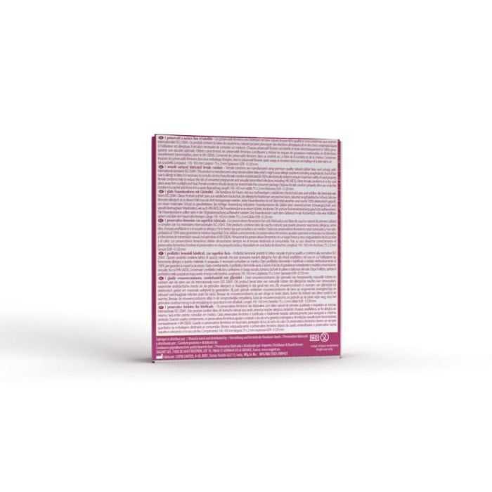 Femidom Préservatif Femmes Ormelle 2 Unités 2