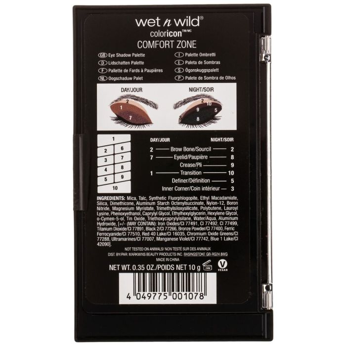 Palette d'ombres à paupières Wet n Wild Color Icon Multicouleur 4