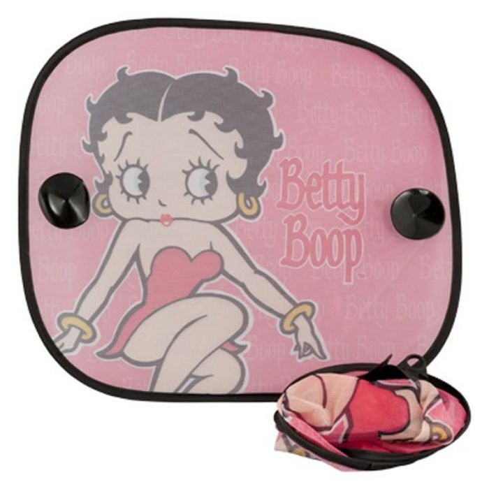 Parasol latéral Betty Boop BB1041P Rose 2 Pièces 2