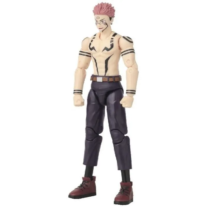 Bandai Anime Heroes Jujutsu Kaisen Figurine 36988 - Ryomen Sukuna en uniforme 17 cm avec 16 points d'articulation Bandai Anime Heroes Jujutsu Kaisen Figurine 36988 - Ryomen Sukuna en uniforme 17 cm avec 16 points d'articulation