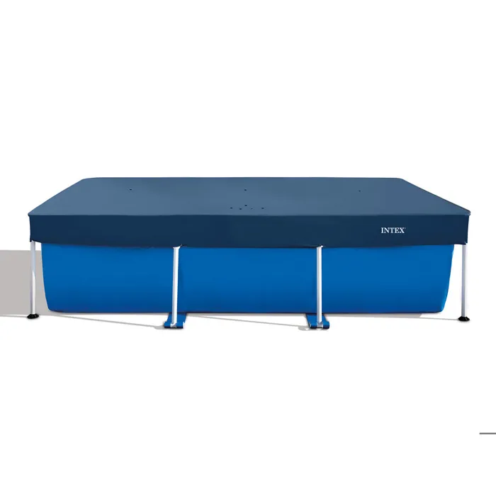 Intex - Bâche de protection rectangulaire pour piscine tubulaire, dimensions 2.60 x 1.60 mètres Intex - Bâche de protection rectangulaire pour piscine tubulaire, dimensions 2.60 x 1.60 mètres