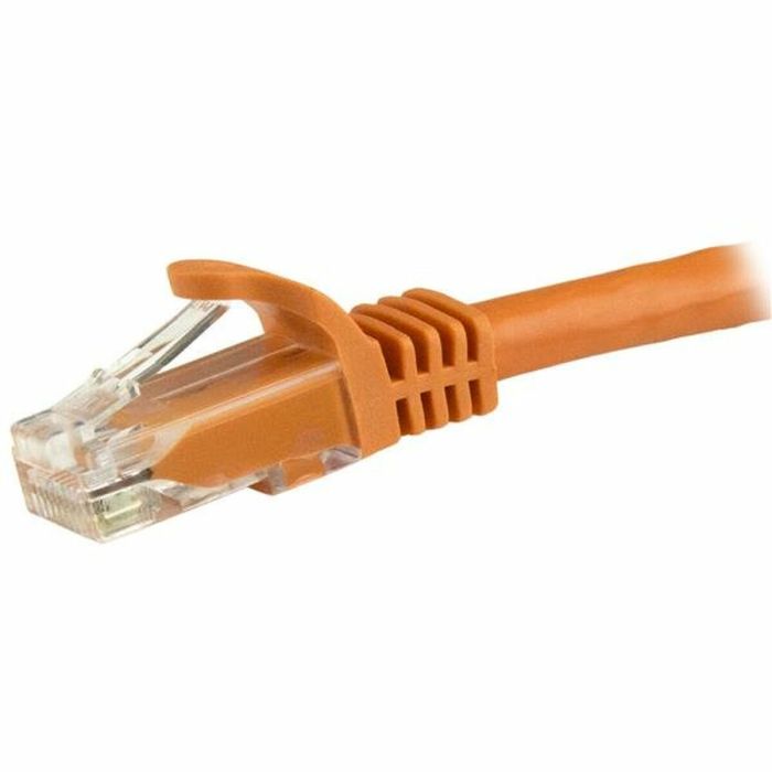 Câble Réseau Rigide UTP 6ème Catégorie Startech N6PATC1MOR 1 m Orange 1