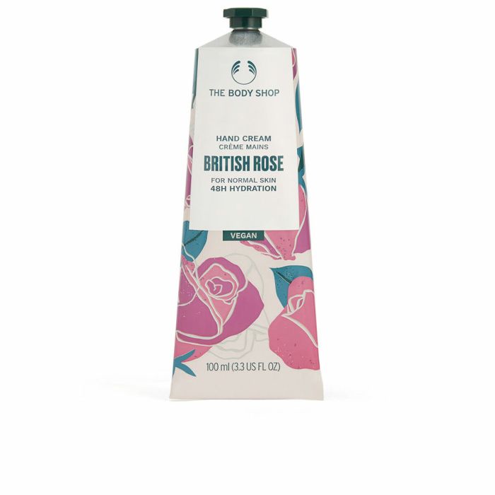 The Body Shop Crème pour les mains BRITISH ROSE 100 ml