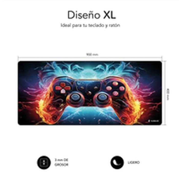 Tapis de Souris Subblim SUBMP-01PUW08 1