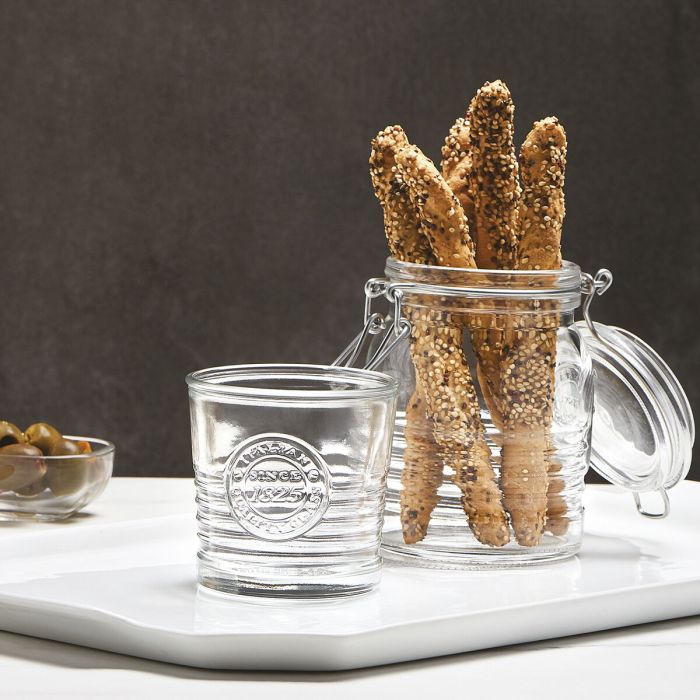 Pot en verre Bormioli Rocco Officina Transparent verre 1,15 L (6 Unités) 1