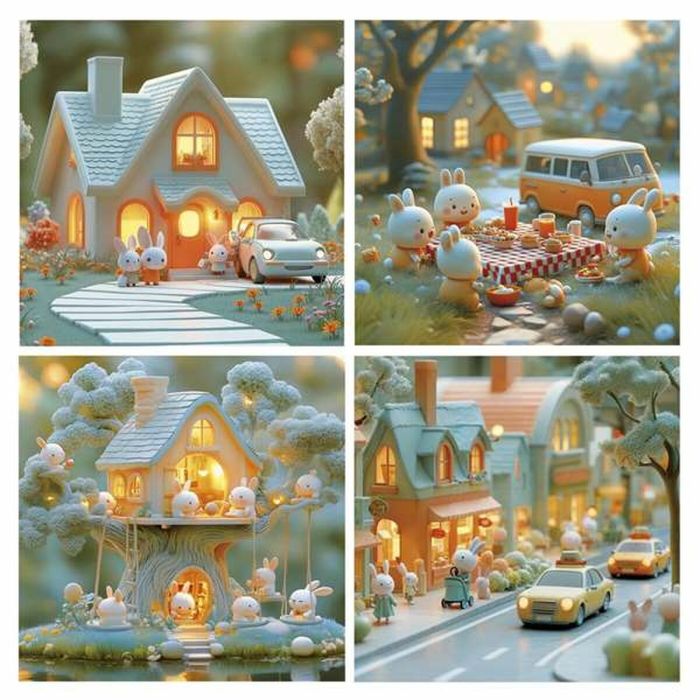 Puzzle Educa Lapin 12 Pièces 16 Pièces 20 Pièces 25 Pièces (4 Unités) 2 Puzzle Educa Lapin 12 Pièces 16 Pièces 20 Pièces 25 Pièces (4 Unités) 2