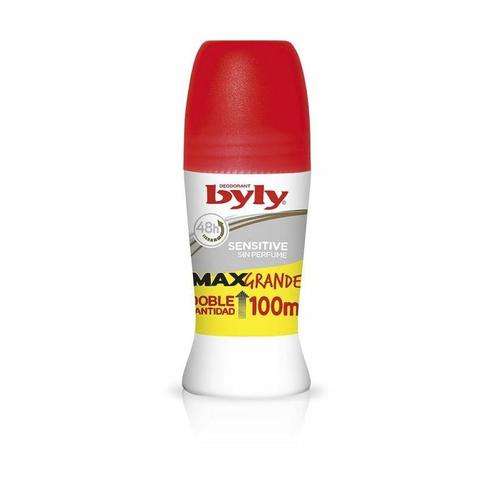 Byly Déodorant Roll-on Sensitive Max Hypoallergénique Unisexe 100 ml