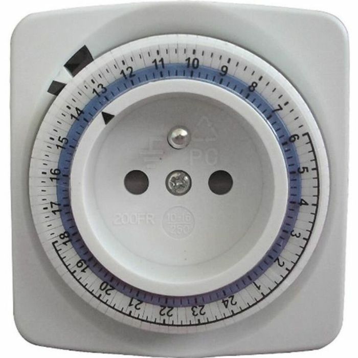 Chacon Programmateur Mécanique Carré 3500W 1 à 48 cycles par jour