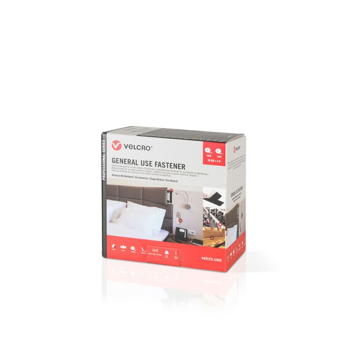 Ruban adhésif double face Velcro Blanc 20 mm x 5 m 5