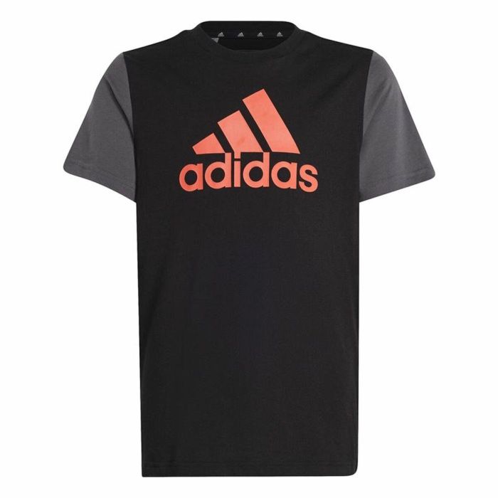 T-shirt à manches courtes unisex Adidas Essentials Noir 0 T-shirt à manches courtes unisex Adidas Essentials Noir 0