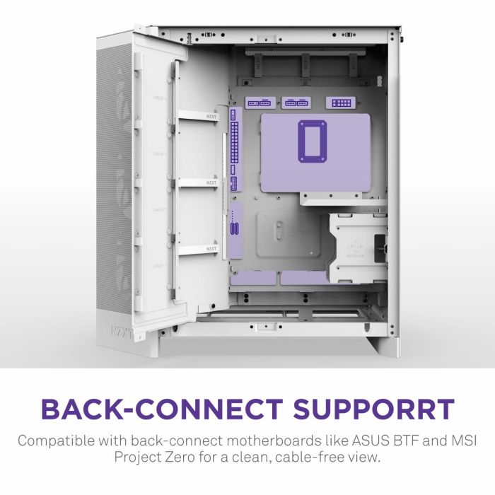 Boîtier ATX semi-tour NZXT CM-H92FW-R1 Blanc 2 Boîtier ATX semi-tour NZXT CM-H92FW-R1 Blanc 2