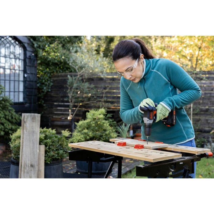 Étagère Black & Decker 1441183 Noir Acier 29 Étagère Black & Decker 1441183 Noir Acier 29