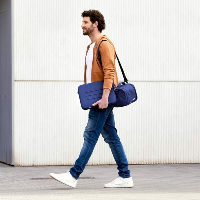 Housse d'ordinateur portable Milan 1918 Blue marine 37 x 27,5 x 3 cm 3 Housse d'ordinateur portable Milan 1918 Blue marine 37 x 27,5 x 3 cm 3