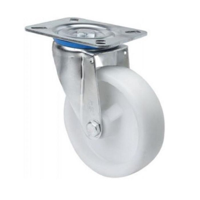 Rueda Giratoria Aro Nylon Ø125 Plástico Con/Sin Freno Freno Con Freno Alex 1