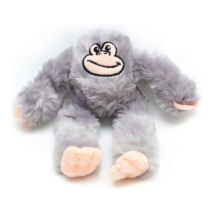 Jouet pour chien en peluche Gloria Iwa Gris Polyester polypropylène Singe