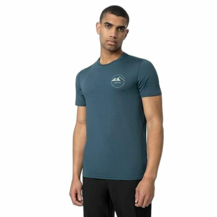 T-shirt à manches courtes homme 4F Fnk M210 Bleu foncé 1