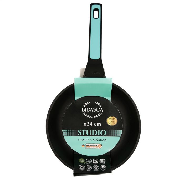 Sartén Aluminio Fundido Studio Bidasoa 24 cm (6 Unidades) Sartén Aluminio Fundido Studio Bidasoa 24 cm (6 Unidades)