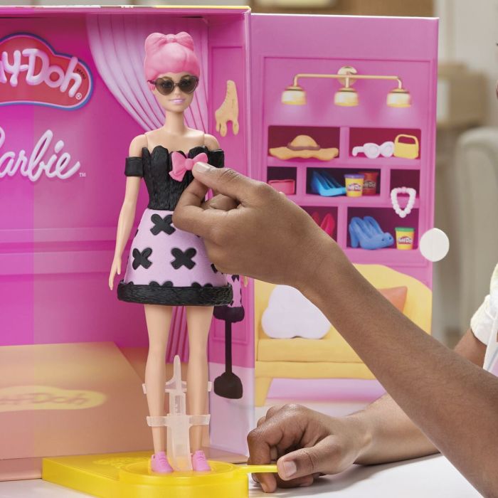 Pâte à modeler en argile Play-Doh Barbie Designer Fashion Show Multicouleur 1