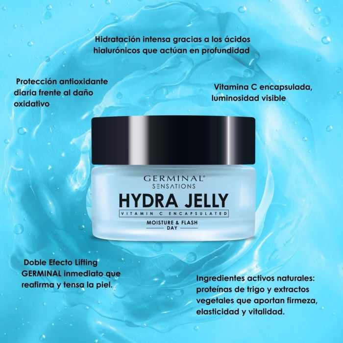 Crème visage Germinal SENSATIONS HYDRA JELLY 50 ml 2