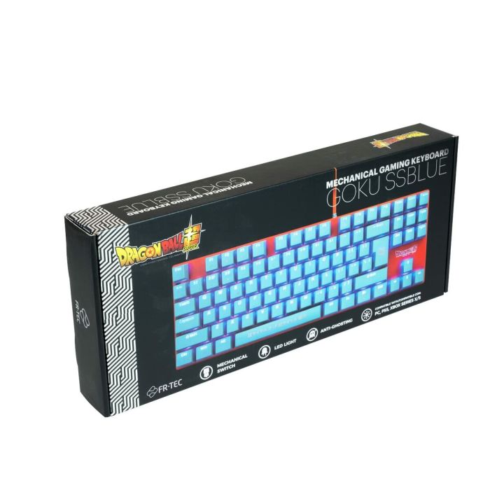 Clavier pour jeu FR-TEC DBPCKEYGO Bleu Espagnol Qwerty QWERTY 3