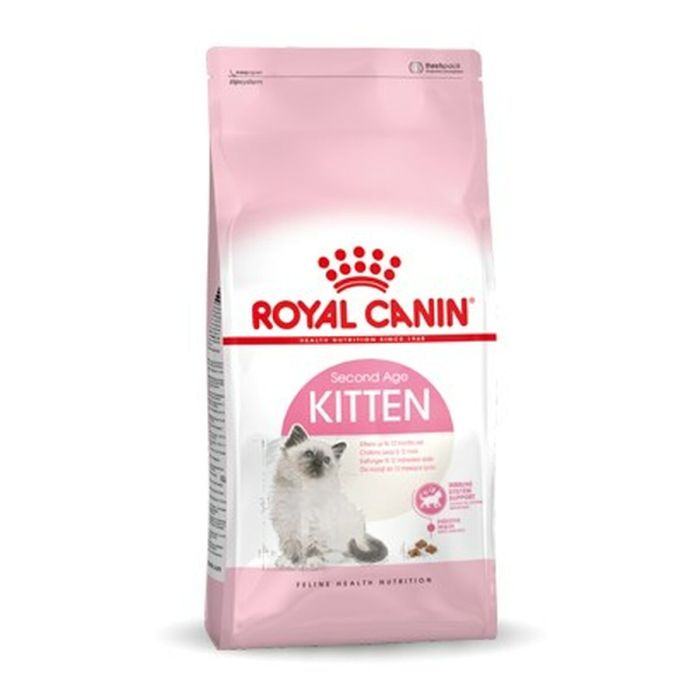 Aliments pour chat Royal Canin Kitten Poulet Riz Oiseaux 2 Kg