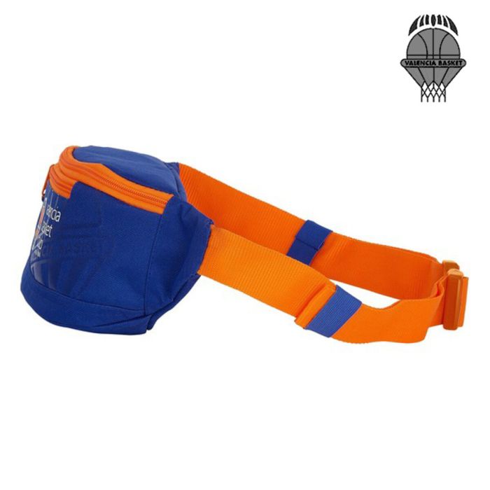 Sac banane Valencia Basket Bleu Orange (23 x 12 x 9 cm) 2