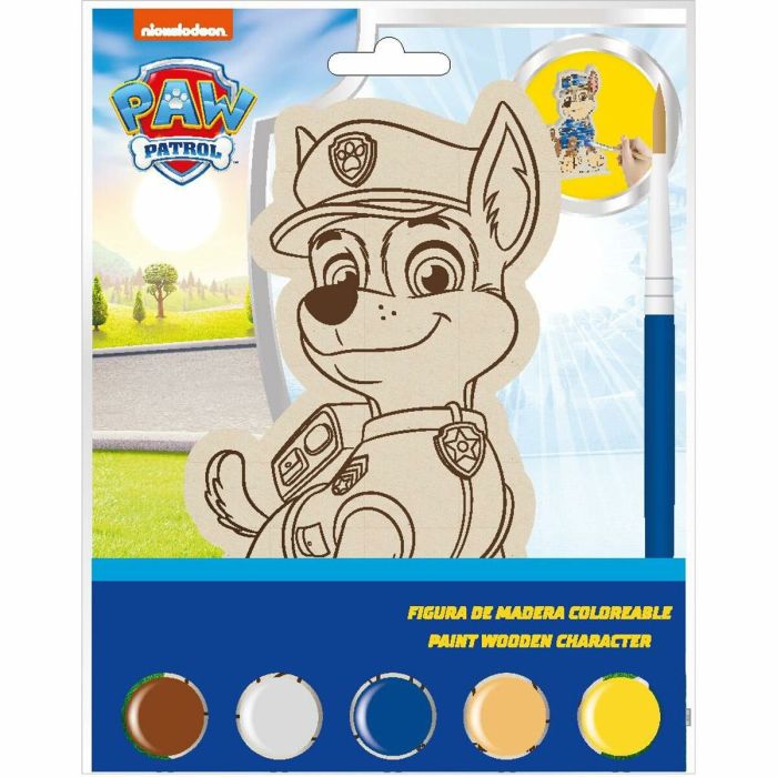 Ensemble pour activités manuelles The Paw Patrol Bois 14 x 18 x 5 cm 1