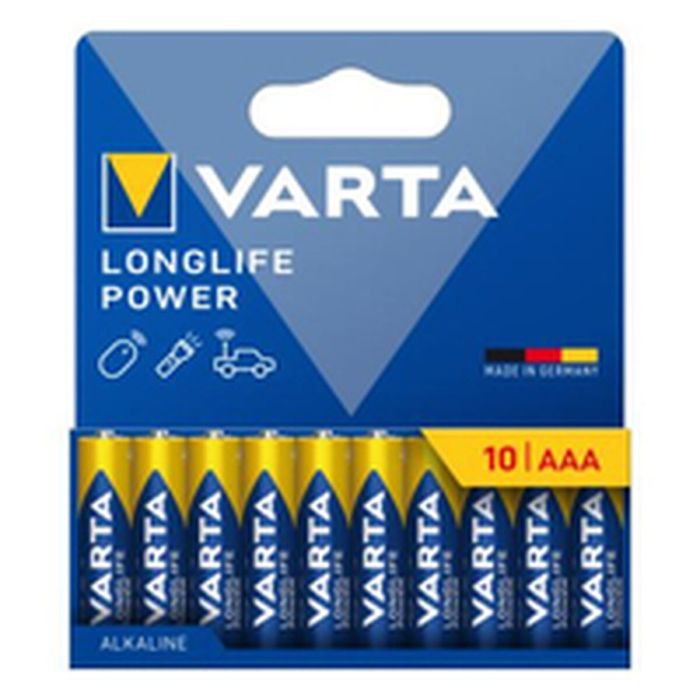 Batteries Varta longlife power 1,5 V AAA LR03 (10 Unités) 2
