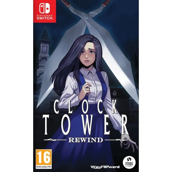 Just For Games Clock Tower Rewind - Jeu de Survival Horror Classique 16 Bits - Nintendo Switch - Édition Française Just For Games Clock Tower Rewind - Jeu de Survival Horror Classique 16 Bits - Nintendo Switch - Édition Française
