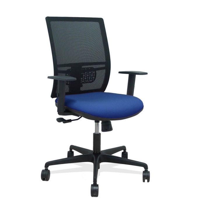 Chaise de Bureau Yunquera Piqueras y Crespo 0B68R65 Blue marine