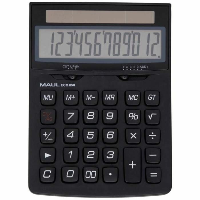 Maul Calculatrice de bureau ECO 850 12 chiffres Noire MAU4002390091244