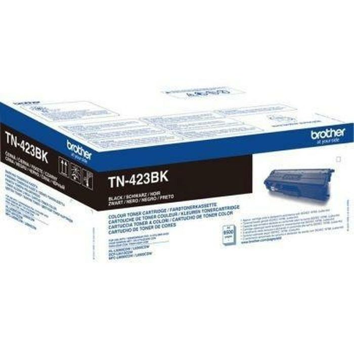 Toner Brother TN423BK Noir (4 Unités) 1