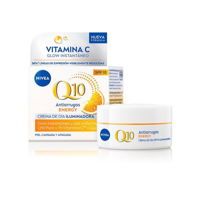 Nivea Q10+ Anti-Rides Jour Énergisant Spf15 50 mL 1