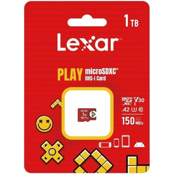 Carte Micro SD Lexar LMSPLAY001T-BNNNG 1 TB 4