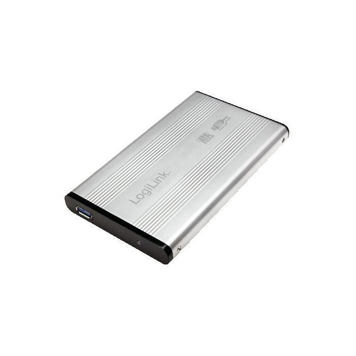6cm SATA USB3 LogiLink silber