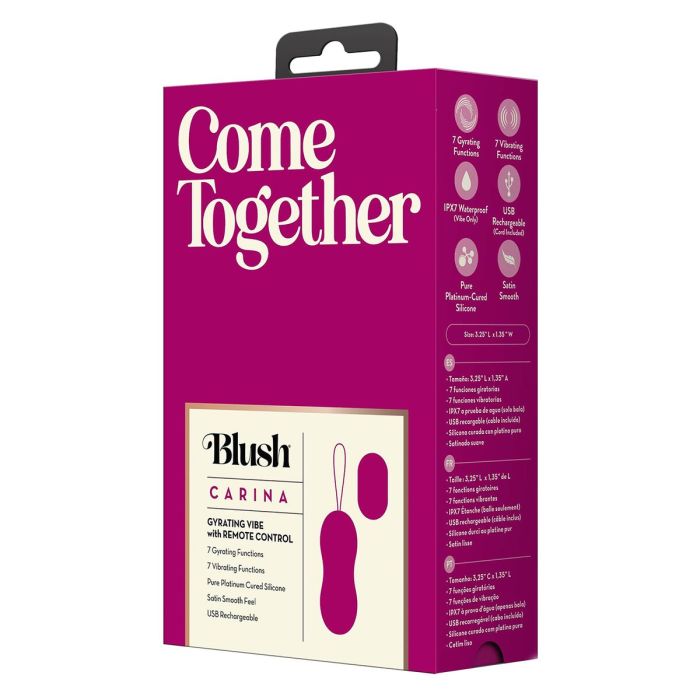 Vibromasseur à boules Blush Lush (by Blush) Rose 3 Vibromasseur à boules Blush Lush (by Blush) Rose 3