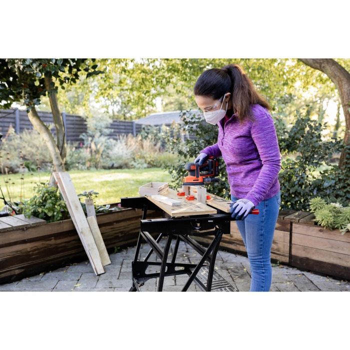 Étagère Black & Decker 1441183 Noir Acier 18 Étagère Black & Decker 1441183 Noir Acier 18