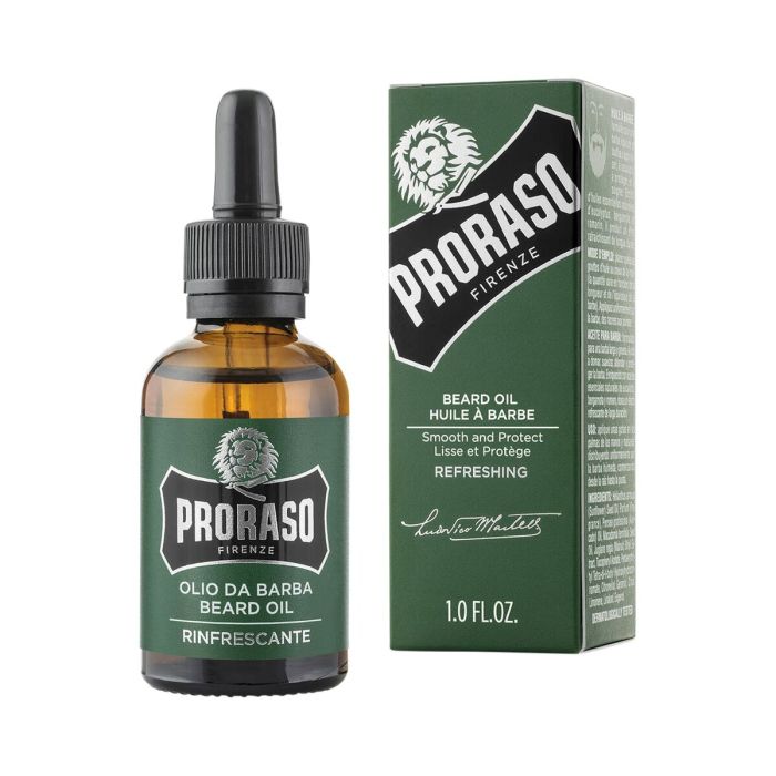 Huile pour barbe Proraso Beard Oil Refresh 30 ml Rafraîchissant 1