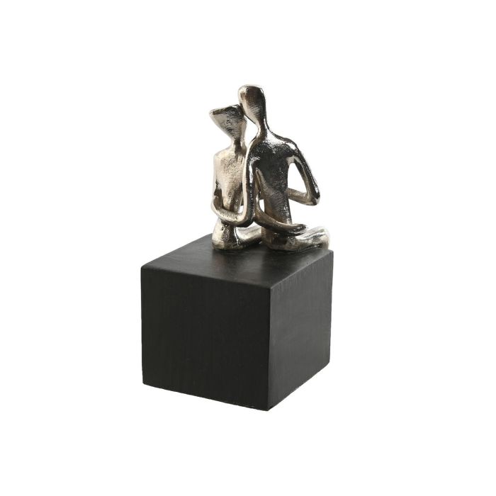 Figurine Décorative Home ESPRIT Noir Argenté Couple 9 x 13 x 20 cm 1 Figurine Décorative Home ESPRIT Noir Argenté Couple 9 x 13 x 20 cm 1