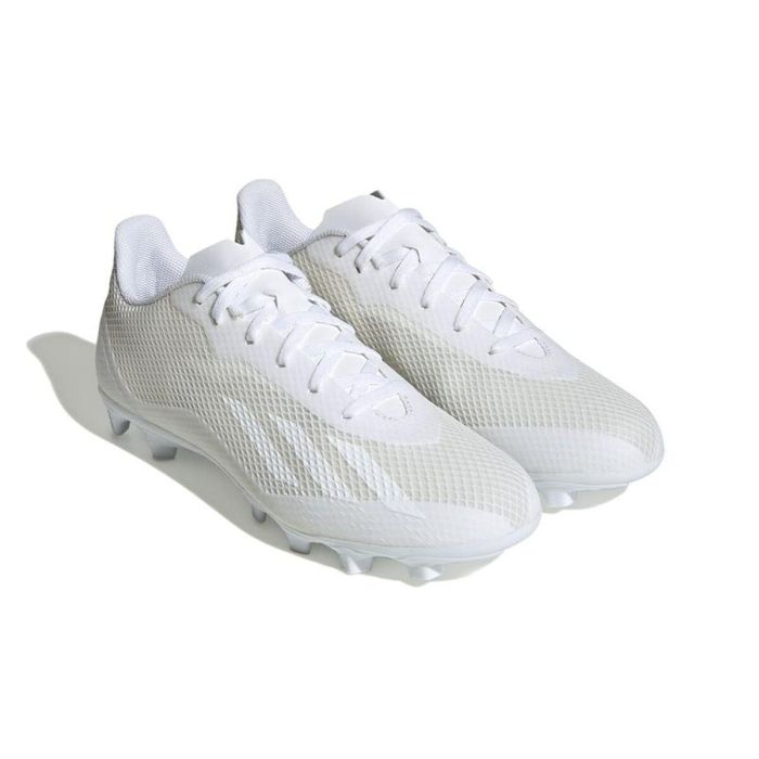 Chaussures de Football pour Adultes Adidas X Speedportal.4 FxG Blanc 4
