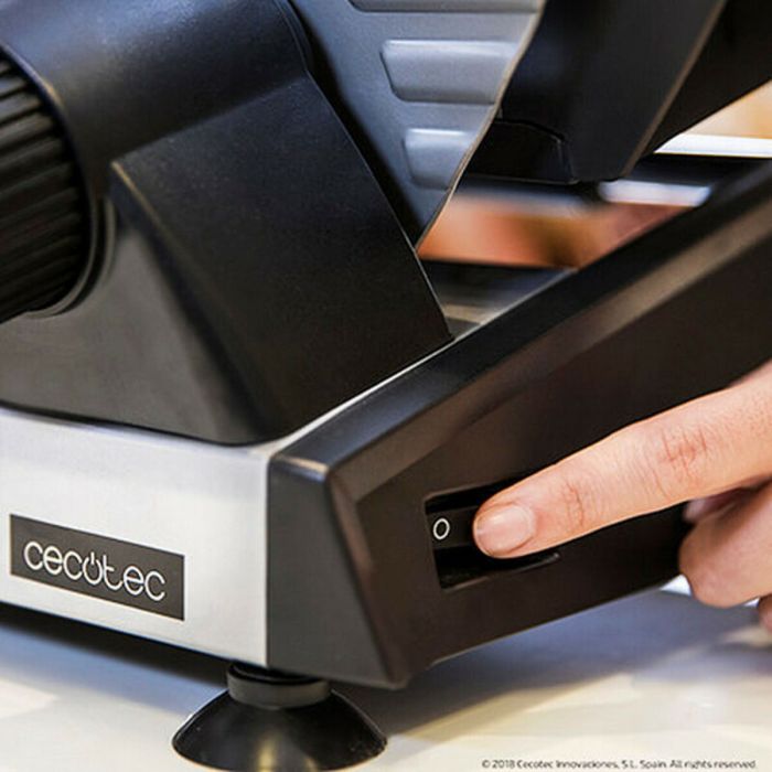 Trancheuse de viande Cecotec Rock'nCut Twin 180W Noir Acier inoxydable 2 Trancheuse de viande Cecotec Rock'nCut Twin 180W Noir Acier inoxydable 2