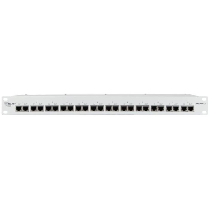 Z ALLNET TP Cat 6 Überspannungs / Blitzschutz 12Port ALL95112 auch ALL-IP 1