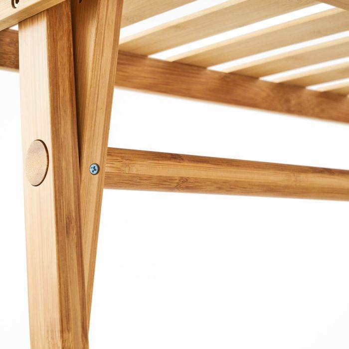 Porte-manteau Naturel Bambou 100 x 43 x 160 cm 2