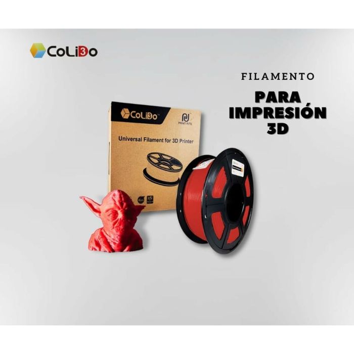 Bobine de filament CoLiDo Rouge Ø 1,75 mm 4 Bobine de filament CoLiDo Rouge Ø 1,75 mm 4