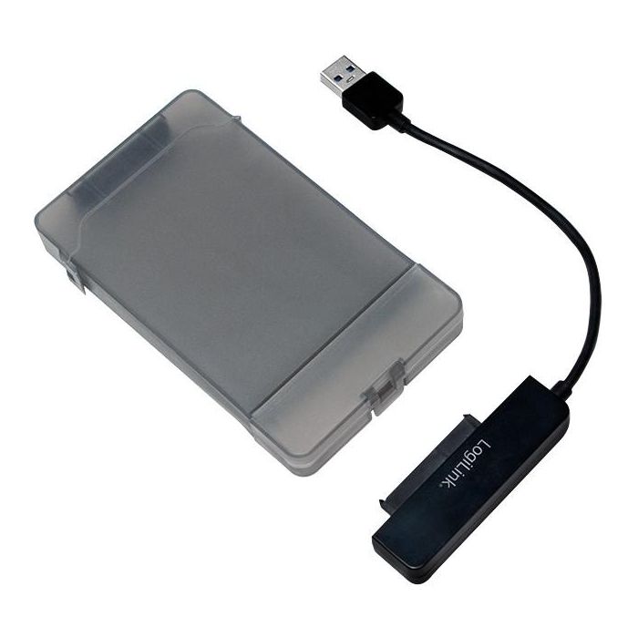 LogiLink AU0037 Speicherlaufwerksgehäuse 2.5 Zoll HDD / SSD-Gehäuse Grau 3