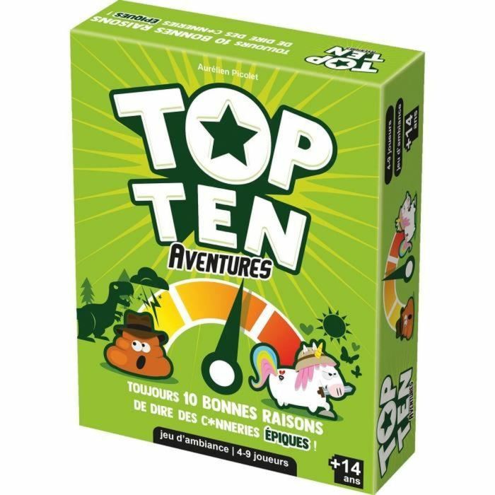 Jeu de société Asmodee Top Ten Adventures 9 Jeu de société Asmodee Top Ten Adventures 9