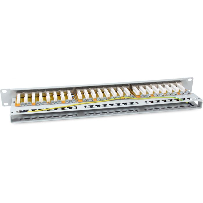 Equip Patchpanel 48x RJ45 Cat6A 19" FTP 1HE Premium hellgrau 3