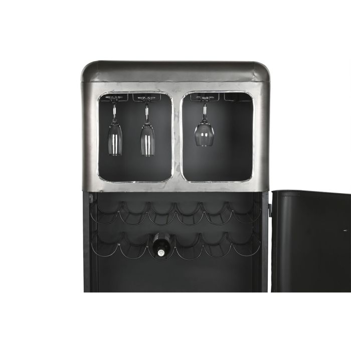 Range Bouteilles Home ESPRIT Bleu Gris Métal 71 x 43 x 152 cm 4